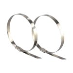 Fascetta per Cavi in Acciaio Inossidabile 4,6*300mm (Confezione 100 pezzi) - immagine 6