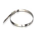 Fascetta per Cavi in Acciaio Inossidabile 4,6*300mm (Confezione 100 pezzi) - immagine 7