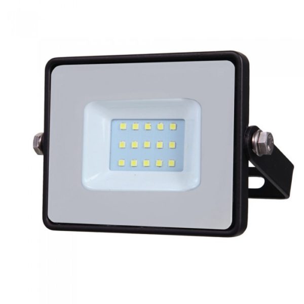10W LED Floodlight SMD Samsung Chip Black Body 6400K