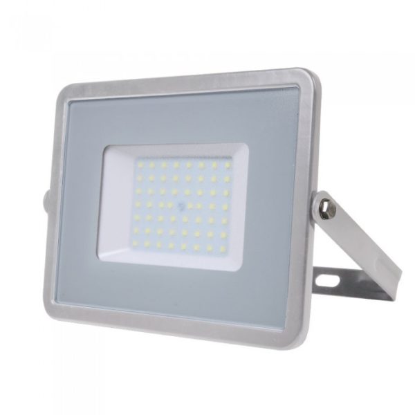 50W LED Floodlight SMD Samsung Chip Slim Grey Body 6400K 120LM/W