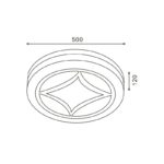 Lampada Led Diamond Cuspide 60W - immagine 2