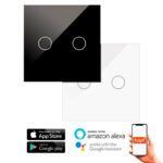 Interruttore A Doppio Tocco Con Wifi bianco