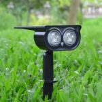 Faretto Solare Led Con Picchetto Owl - immagine 2