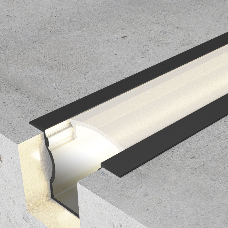 perfil-f3_656731a16e69f-800x800 Profilo In Alluminio Hight Laccato Nero - 2 Metri - immagine 1