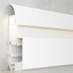 Profilo In Alluminio Muye Laccato Bianca - 2 Metri