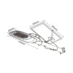 Lampione Stradale 6000k Solare Led Dece 200W Per Illuminazione Pubblica - immagine 2