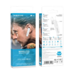 Auricolare BT mono BC36 "Lucky" bianco con base ricarica BT 5.0 - immagine 3