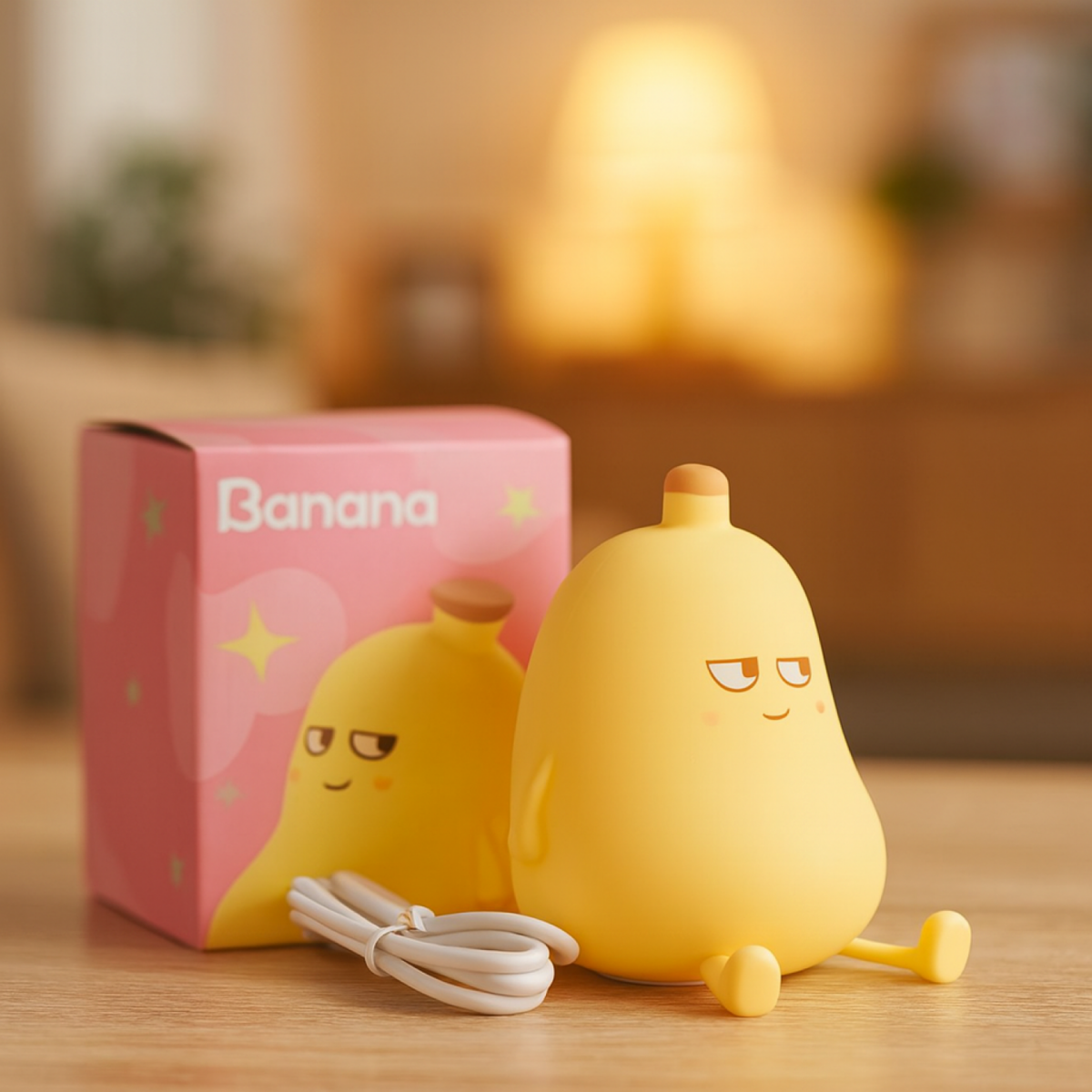 Lampada Touch Per Bambini Banana Led - immagine 4