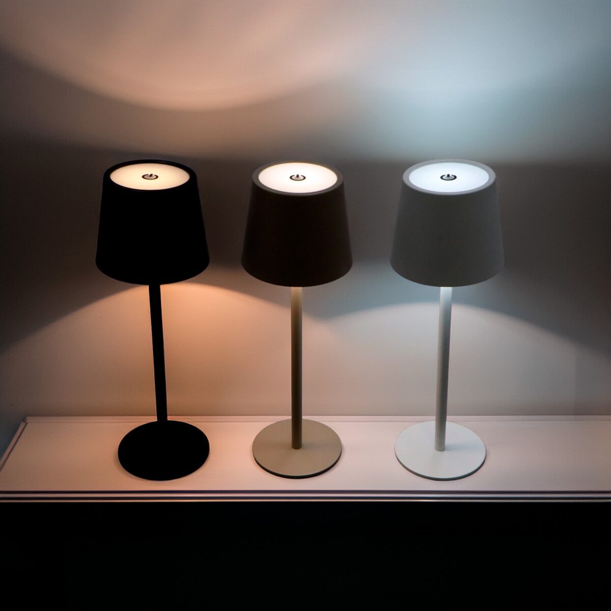 Lampada Led Da Tavolo Black Serena - immagine 6