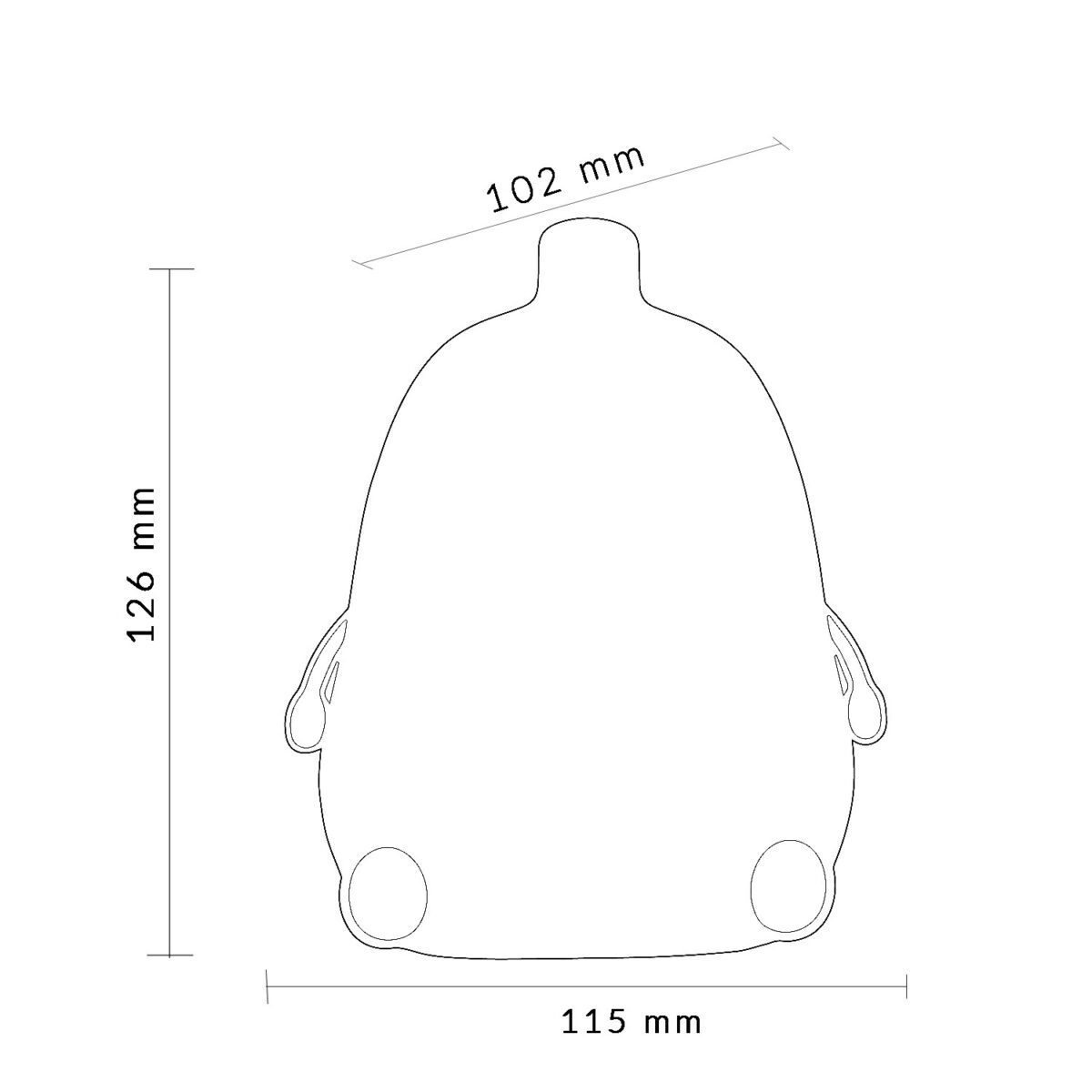 Lampada Touch Per Bambini Banana Led - immagine 7
