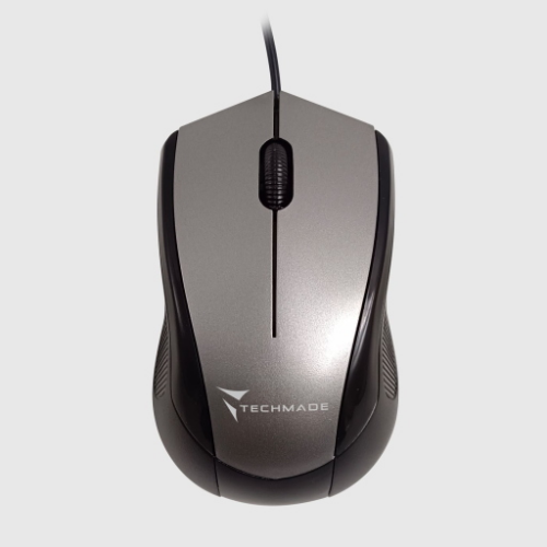 Techmade Mouse con filo Grey TM-XJ15