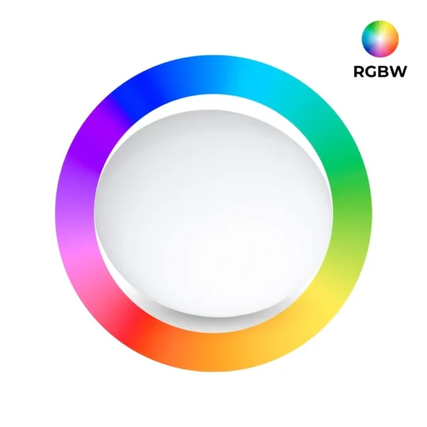 Lampada da esterno "Stone" - RGBW - 1W - Ø35 - Ricaricabile