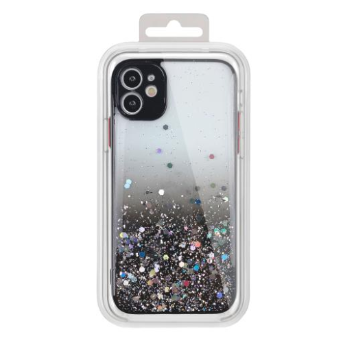 Cover glitter serie Bling Bling (nera) per Apple iPhone 11 Pro Max