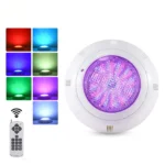 Faretto LED RGB per piscina 12V AC - 24W - Tenuta stagna - Telecomando - IP68 - immagine 7