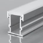 Profilo striscia LED da pavimento - 25x21mm - Con diffusore - 2 metri