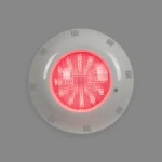 Faretto LED sommergibile per piscina - 12V AC - 24W - IP68 - Ø295mm - immagine 5