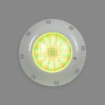 Faretto LED sommergibile per piscina - 12V AC - 24W - IP68 - Ø295mm - immagine 7