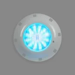 Faretto LED sommergibile per piscina - 12V AC - 24W - IP68 - Ø295mm - immagine 8