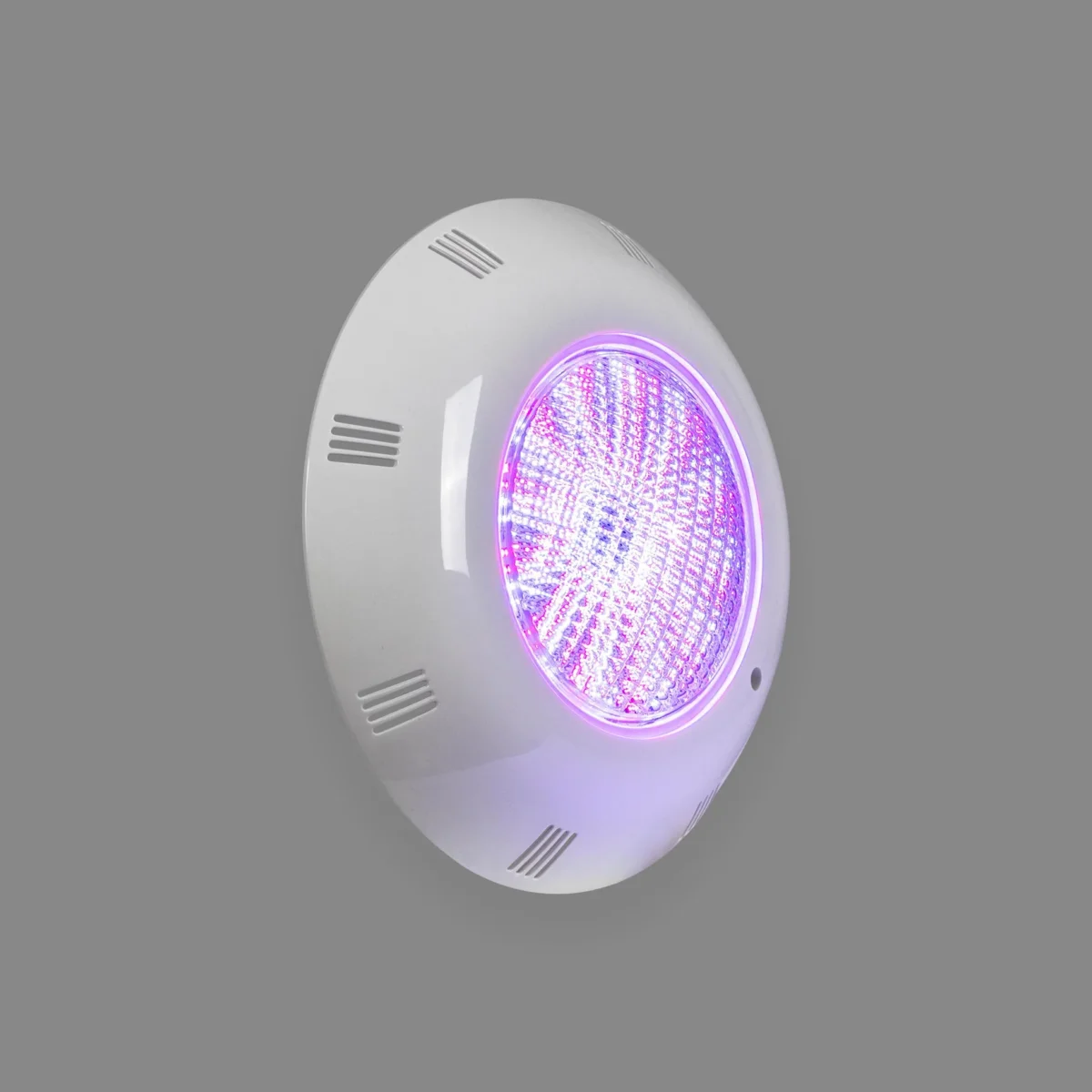 Faretto LED sommergibile per piscina - 12V AC - 24W - IP68 - Ø295mm - immagine 9