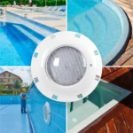 Faretto LED sommergibile per piscina - 12V AC - 24W - IP68 - Ø295mm - immagine 15