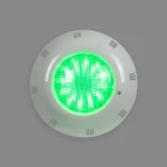 Faro LED subacqueo per piscina in fibra - 12V AC - 24W - IP68 - Ø295mm - immagine 6