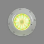 Faro LED subacqueo per piscina in fibra - 12V AC - 24W - IP68 - Ø295mm - immagine 7