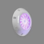 Faro LED subacqueo per piscina in fibra - 12V AC - 24W - IP68 - Ø295mm - immagine 9
