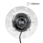 Faro LED subacqueo per piscina in fibra - 12V AC - 24W - IP68 - Ø295mm - immagine 30