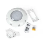 Faro LED subacqueo per piscina in fibra - 12V AC - 24W - IP68 - Ø295mm - immagine 31