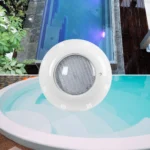 Faro LED subacqueo per piscina in fibra - 12V AC - 24W - IP68 - Ø295mm - immagine 34
