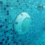 Faro LED subacqueo per piscina in fibra - 12V AC - 24W - IP68 - Ø295mm - immagine 36