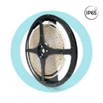 Striscia LED 220V AC - Monocromatica - 8W/m - 10mm - IP65 - 5 metri - 120ch/m - immagine 12